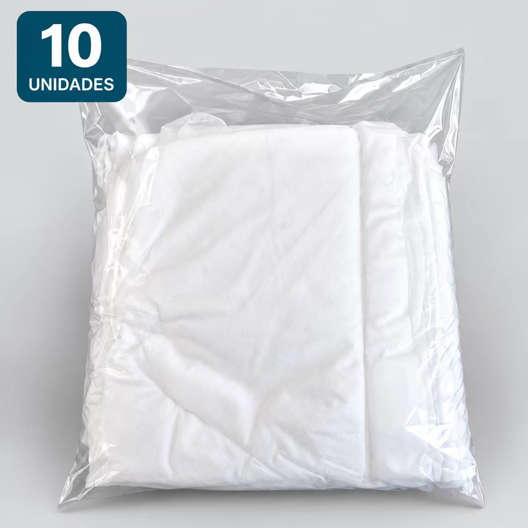 Pacote com 10 aventais descartáveis TNT